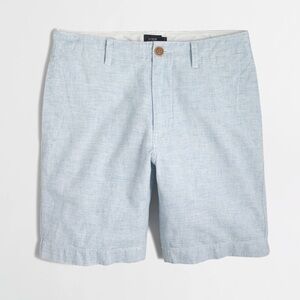 J Crew 9” Linen Shorts